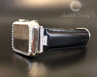 42mm Apple Watch Band Women's Sterling Rose Gold Lab