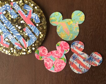 Preppy Printed Waterproof Mickey Mouse Sticker Pack