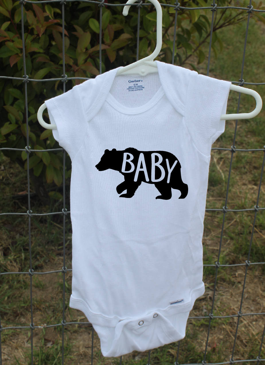 Baby bear onesie
