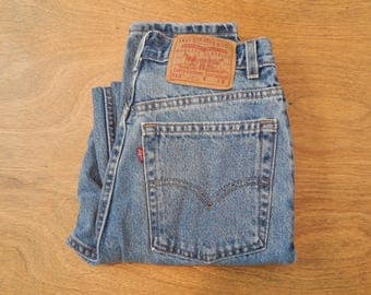 80s 90s Levis High Waisted Mom Jeans, Levi's 512 SIZE 27