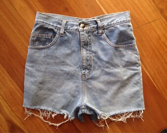JOHN SERAFINO denim cut offs size 10