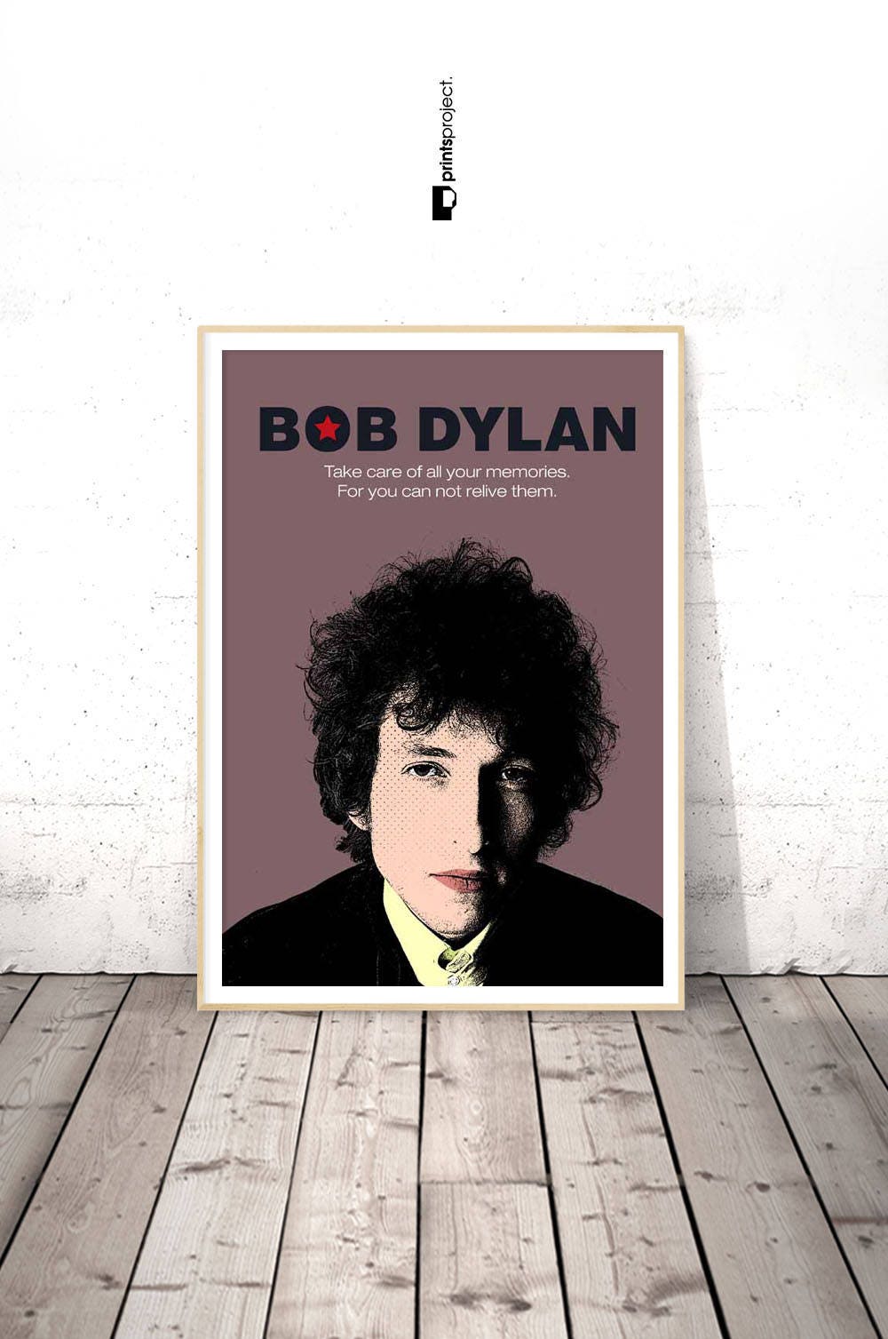 Bob Dylan Poster Music Poster Bob Dylan Print Music Quotes