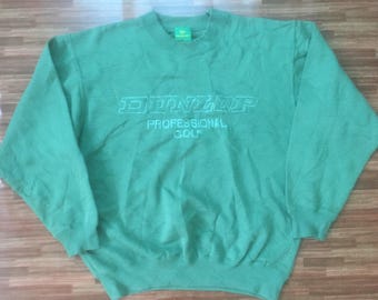 Vintage!! Dunlop professional Golf Sweatshirt!!