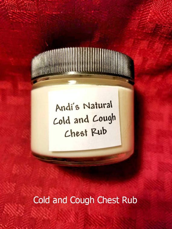 Cold and Cough Chest Rub All Natural