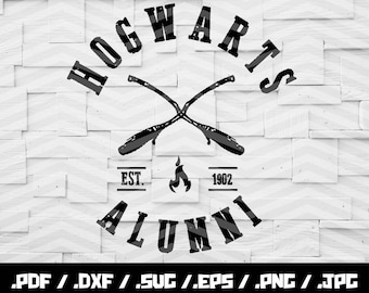 Hogwarts Alumni SVG, Harry Potter SVG, Hogwarts svg, svg Cutting File, Cricut svg, Silhouette svg, Cutting Files,