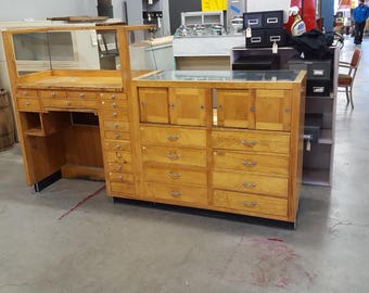 Vintage Jewelers / Watchmakers Work Bench