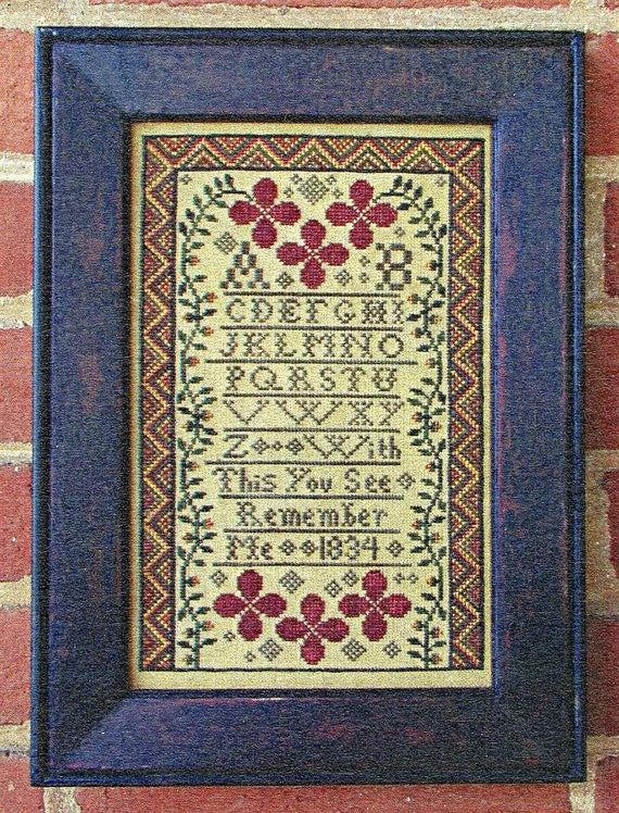 Remember Me by Elizabeth's Garden Counted Cross Stitch