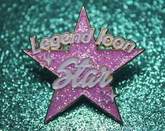 Legend, Icon Star Trixie Mattel Enamel Pin