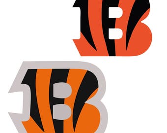 Cincinnati Bengals svg- digital Logo, Svg, DXF, JPG, EPS, Silhouette and Cricut Cutting Machines.