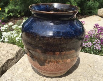 Small Blue Vase