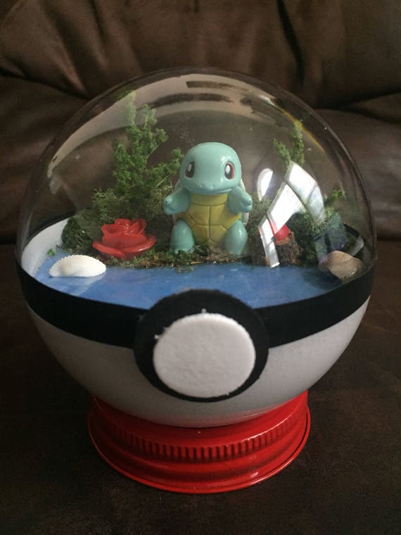 squirtle with pokeball