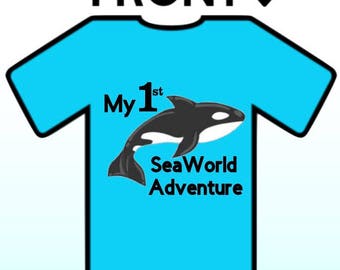 Download Seaworld shirt | Etsy