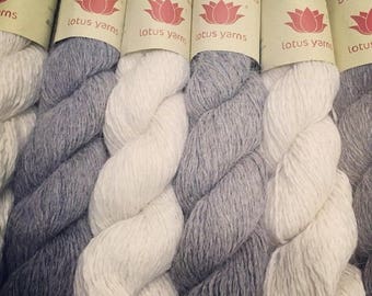 Lot 5 ~ 10 skeins Lotus yarns Bunny Art Angora SO Soft Select Color