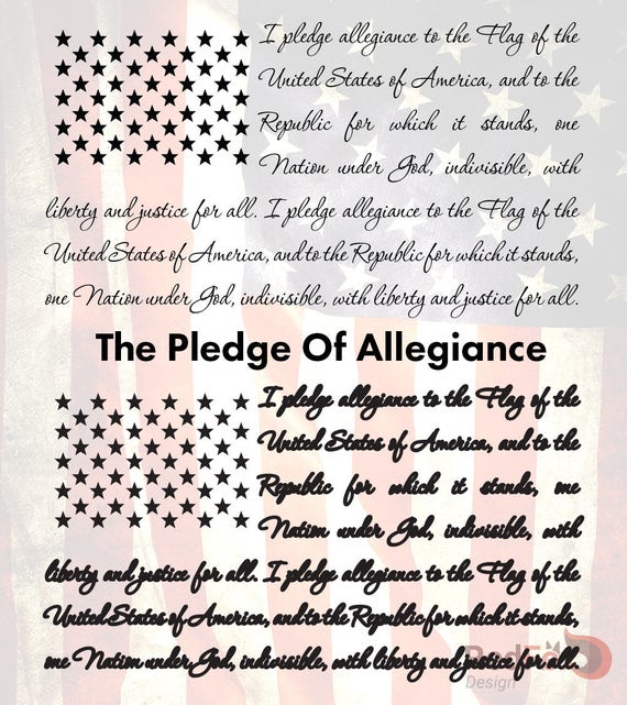 Download US Flag, America, Pledge of Allegiance, Preamble ...