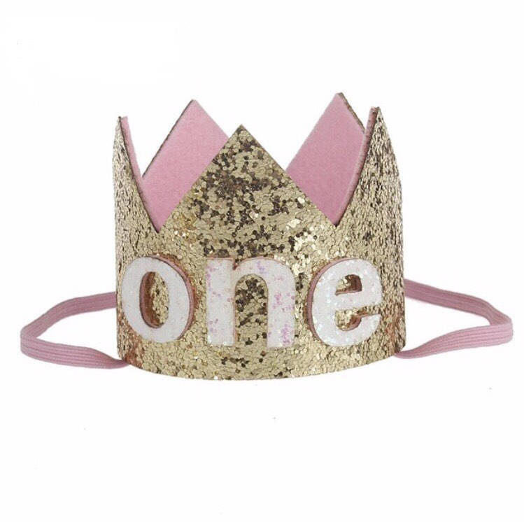 First Birthday Crown Baby Girl