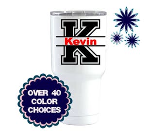 Yeti Cup Decal, Yeti Decal For Men, RTIC Tumbler Decal, Tumbler Name Decal, Mens Sticker, Man Decal, Ozark Trail For Men, Yeti Rambler Decal