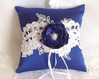 Royal blue pillow | Etsy