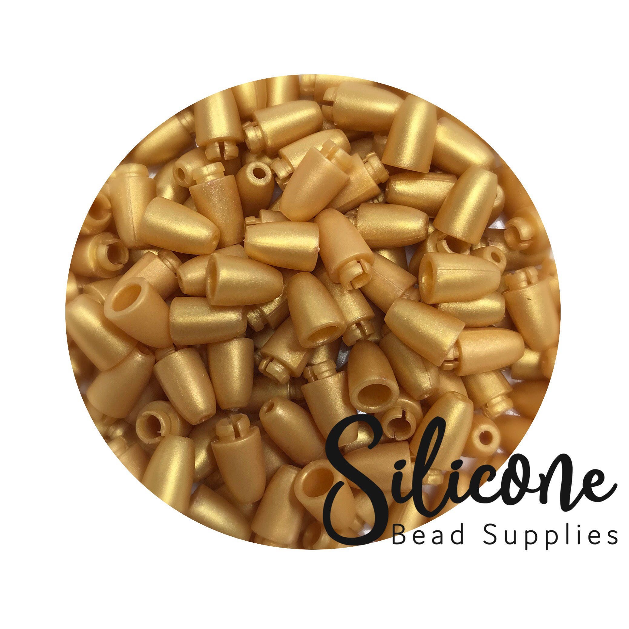 Break Away Safety Clasp for Teething Necklaces and Bracelets White