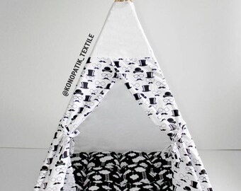 Teepee, Wigwam, Kids Teepee, Playhouse, Play Tent, Tee Pee, Kids Teepee Tent, Tipi, Zelt, Teepee Tent, Kids Tipi, Teepee Mat, Teepee poles