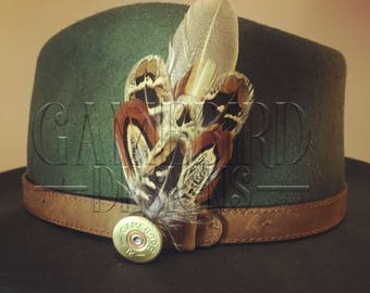Small Pheasant Feather Hat Pin or Button Hole