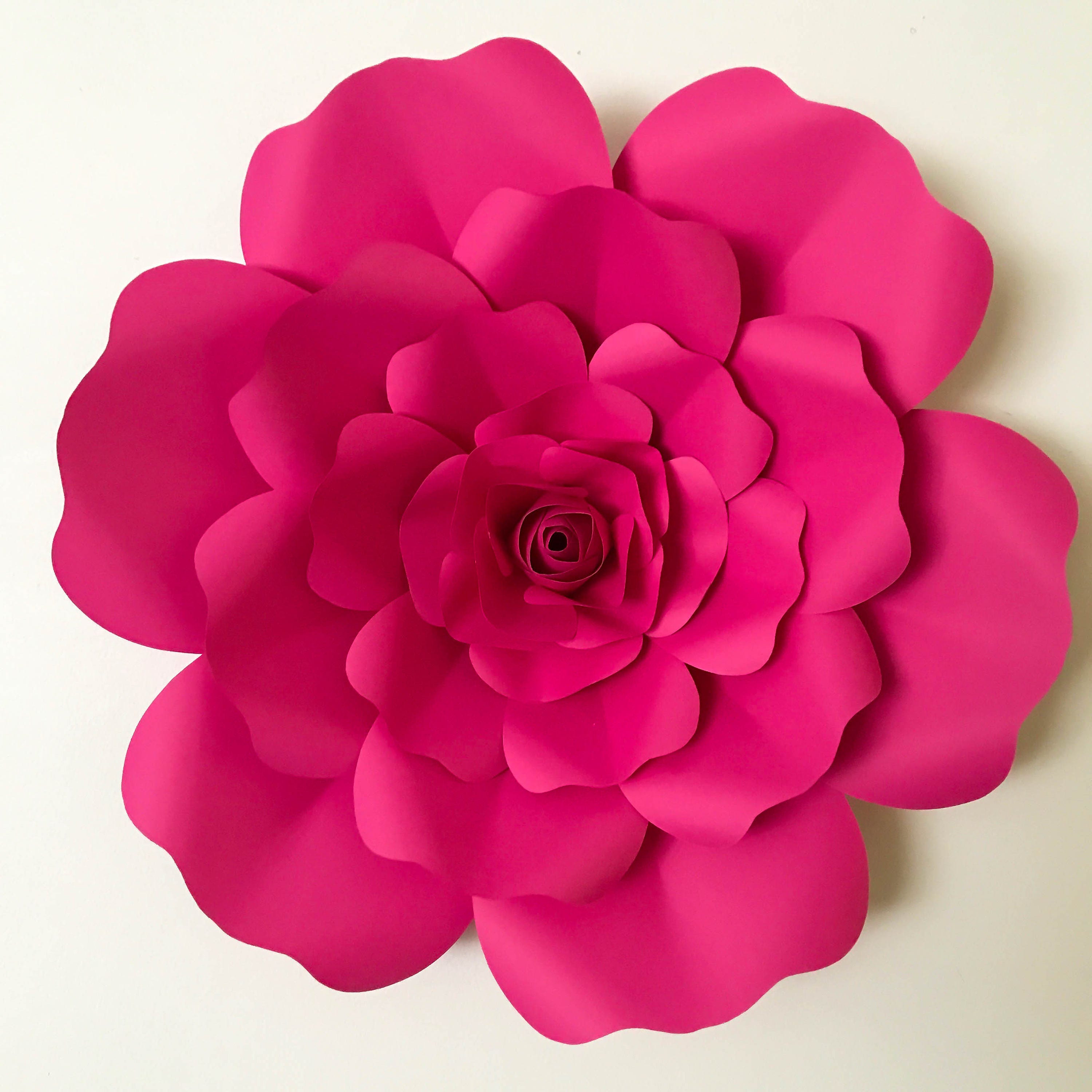 Download SVG Petal 36 Paper Flower Petal Template with Base DIGITAL