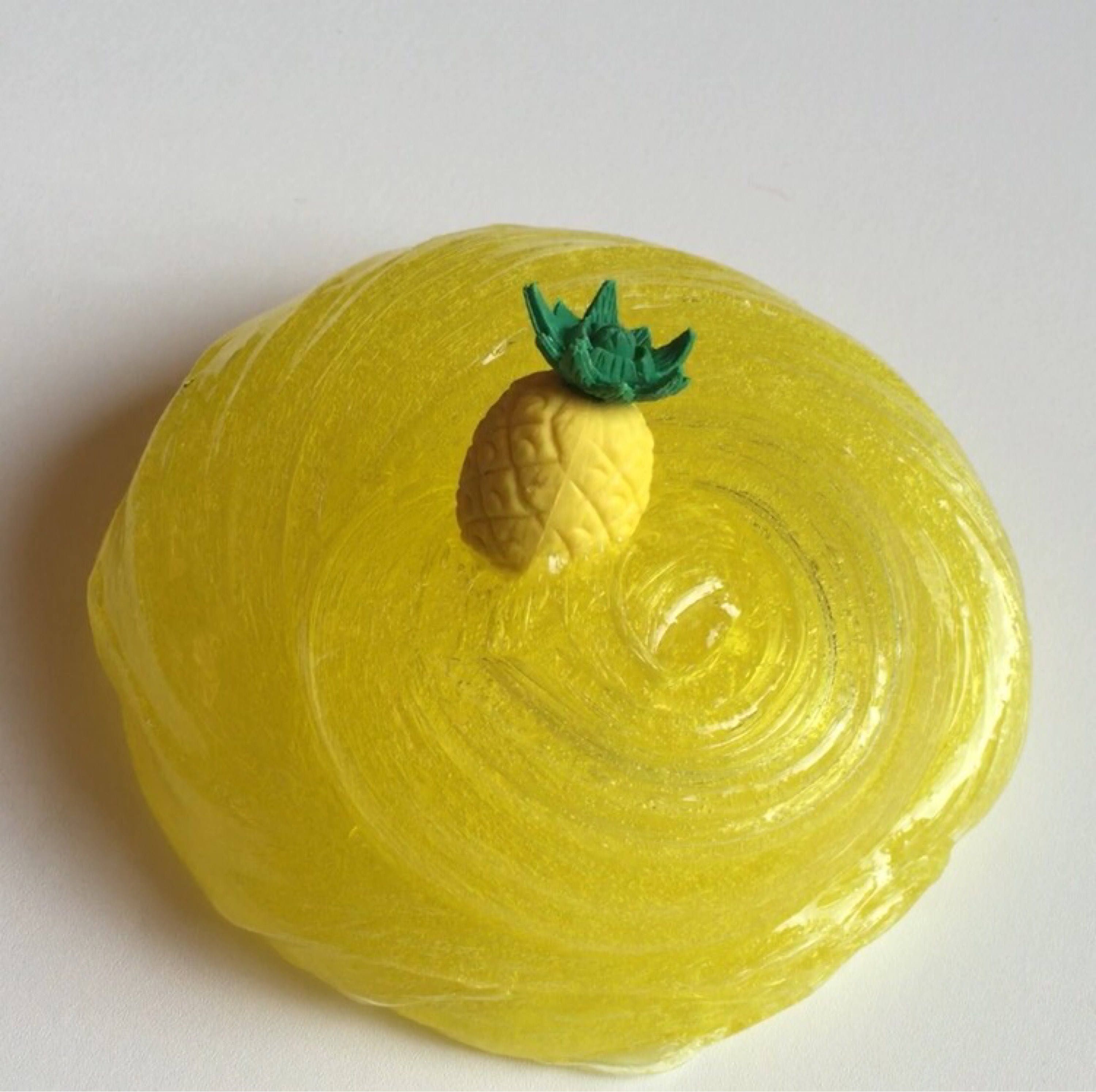Pineapple Slime with scented pineapple eraser