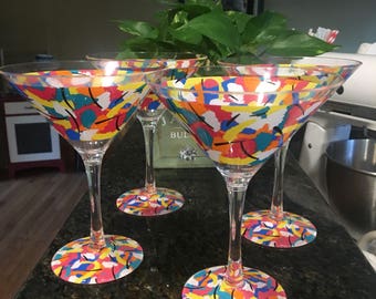 martini glasses