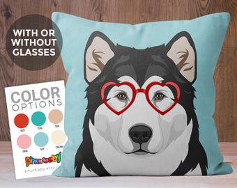 cute dog throw pillows