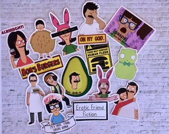 Bobs burgers sticker pack