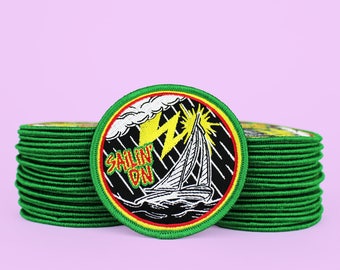 Sailin' On Iron On Patch