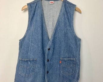 Levis Vintage Denim Vest CampLife Fashion