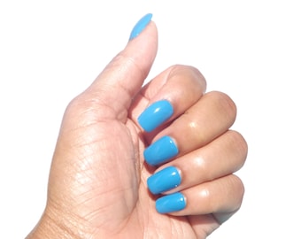 Blue Nail Polish- You Blue Me Away