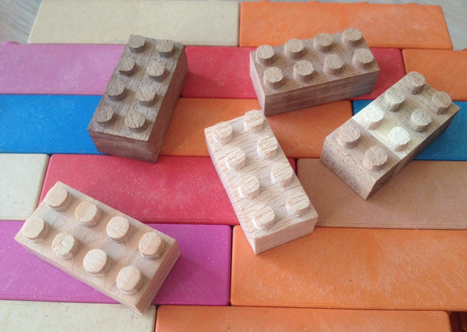 Wooden LEGO Bricks Special Edition