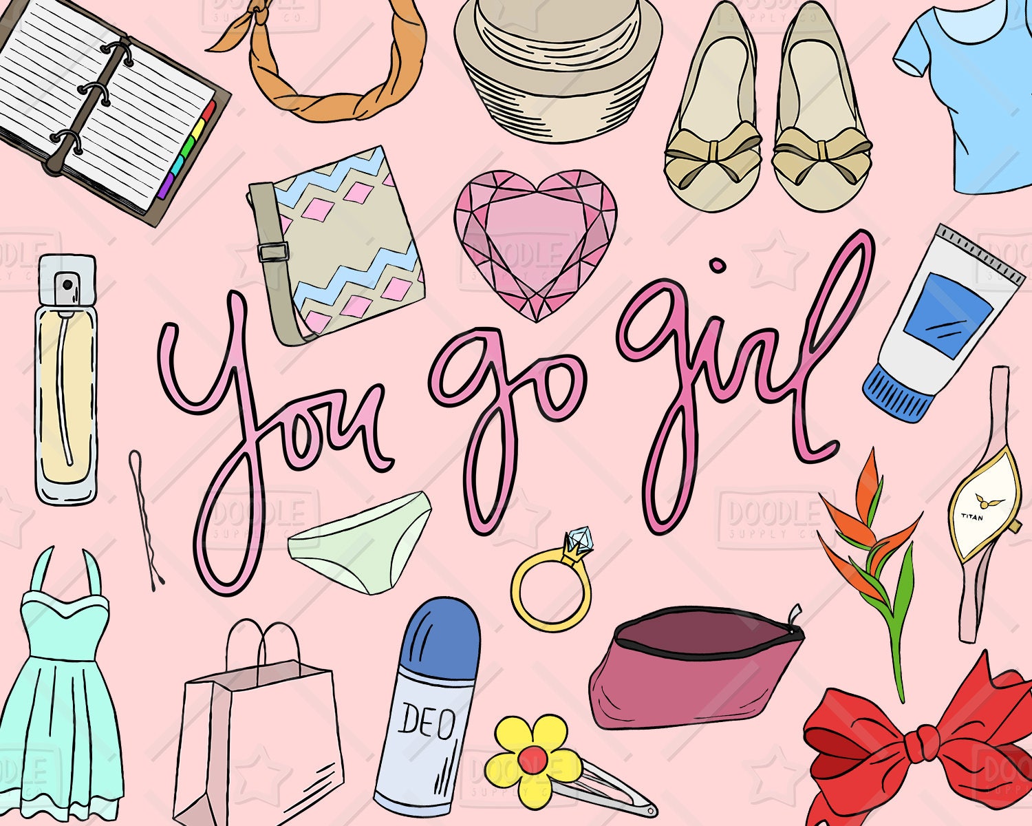 girly-stuff-clipart-vector-pack-girly-things-girly-clipart