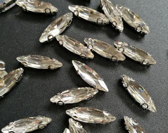 Sew on rhinestones | Etsy