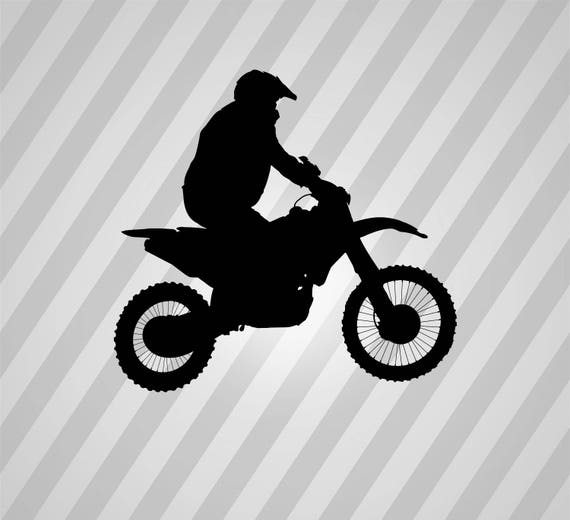 Download Dirt Bike 2 Silhouette Svg Dxf Eps Rld Rdworks Pdf Png Ai