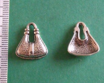 Silver Pendant 18mmx15mm handbag