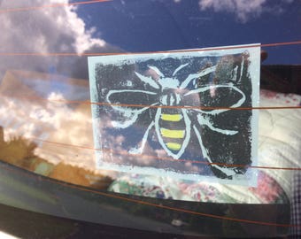 Manchester Bee Vinyl window sticker decal