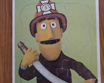 SESAME STREET Guy Smiley Puzzle 1981