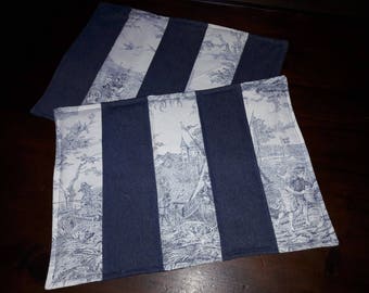 patchwork quilted duo fashion placemat