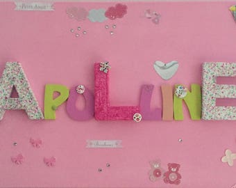 Birthday gift - baby - child's room decor