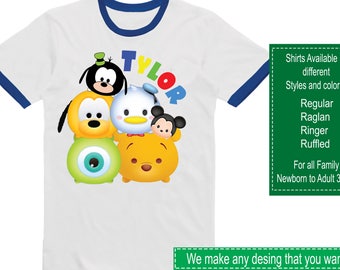 Disney Tsum Tsum Shirt/Tsum Tsum Shirt/Tsum Tsum Party/Tsum Tsum/Tsum Tsum Birthday/Tsum Tsum Stickers/Disney Tsum Tsum/Tsum Tsum Invitation