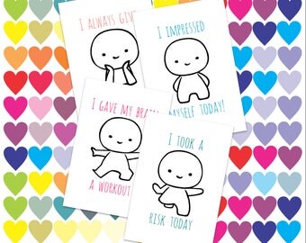 Encouraging/Growth Mindset Postcards