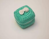 Ring box crochet pattern PDF