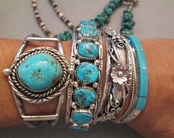 Turquoise bracelet | Etsy