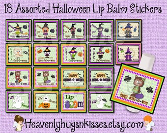 Lip balm labels | Etsy
