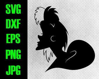 Free Free 262 Disney Villains Svg Cruella Deville Svg SVG PNG EPS DXF File