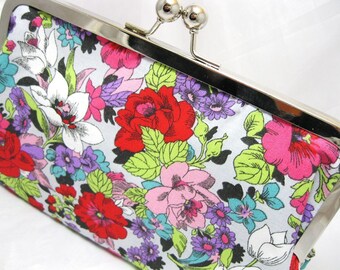 Coupon Organizer Purse Bright Florals