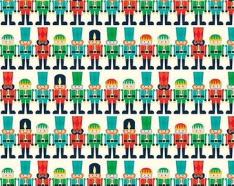 20EXTRA 25% OFF Riley Blake Nutcracker Christmas Minis Cream