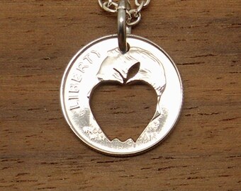 Apple pendant | Etsy